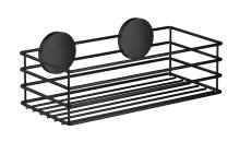 Dusjkurv selvklebende enkel - svart